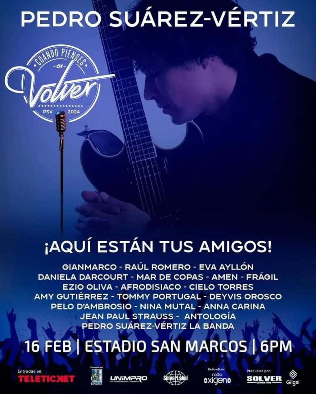 Homenaje a Pedro Suárez Vértiz